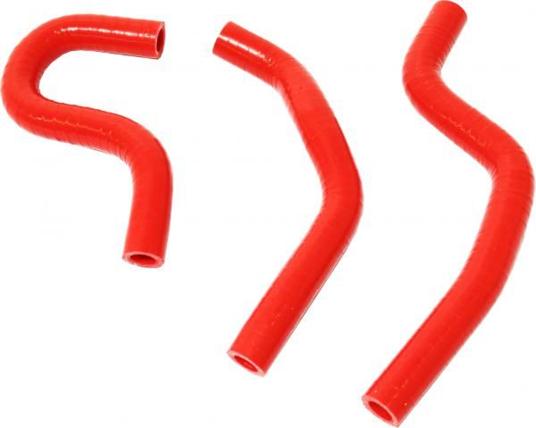 Red 2004 2005 Honda CR 85 Motorcycle Radiator Hose Kit  