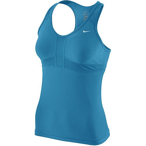 Nike NEW Dedication Long Vent Sport Tank Top Bra Tennis  