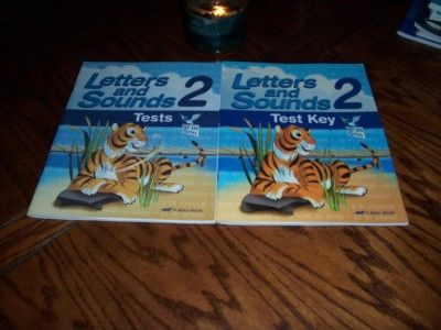 Abeka Letters and Sounds 2nd Grade Current # 95869 # 95877 NEW  