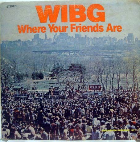 VARIOUS WIBG where your friends are LP vinyl RONDA 999  