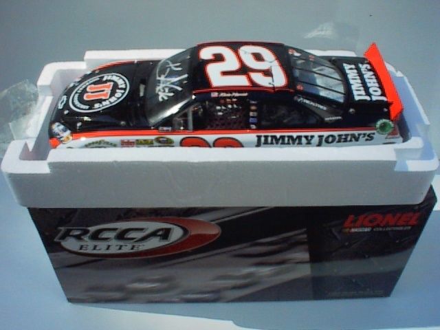 2011 Kevin Harvick Jimmy Johns Elite signed  