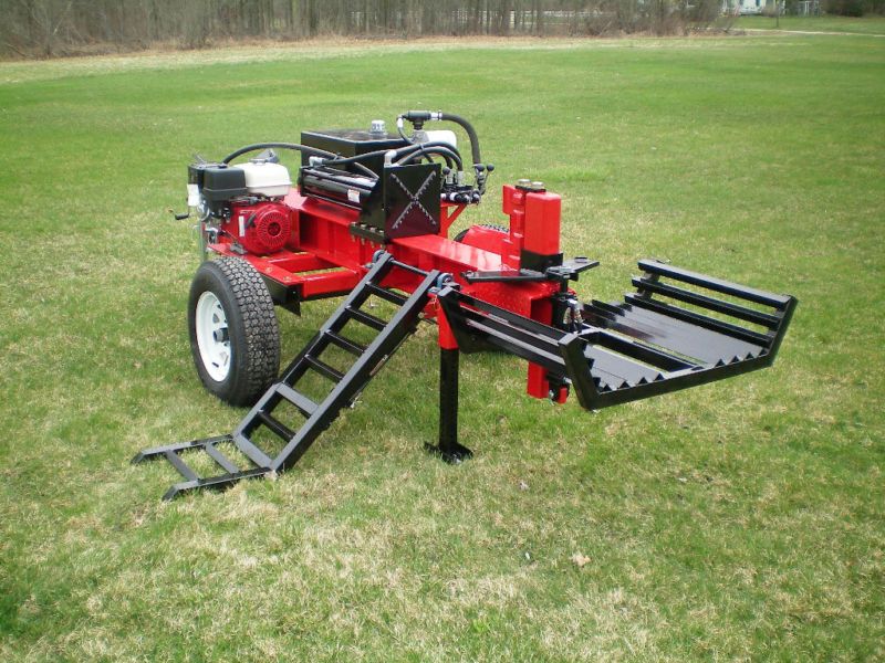 All Wood Commercial Log Splitter Oak Series  