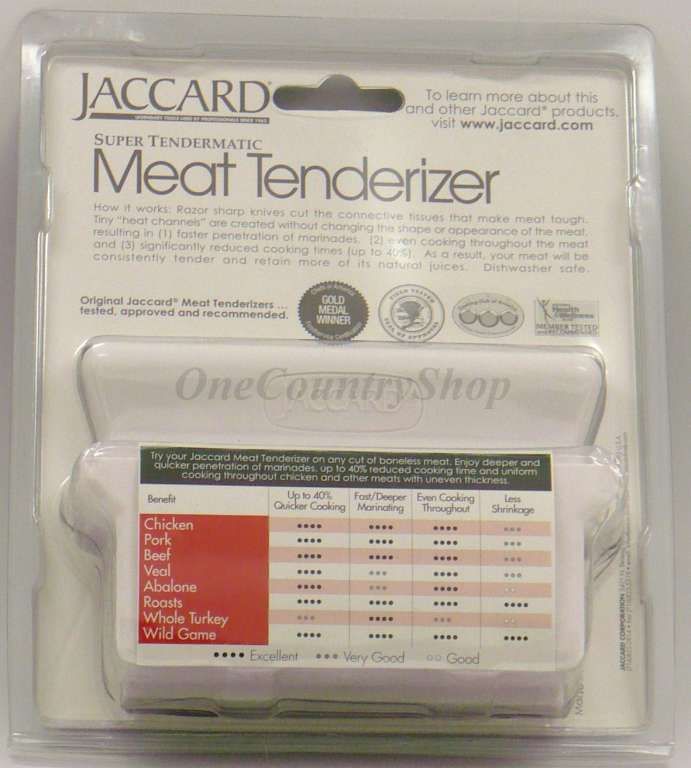 Jaccard ULTRA 48 Stainless Steel Blades Meat Tenderizer 48 Knives NEW