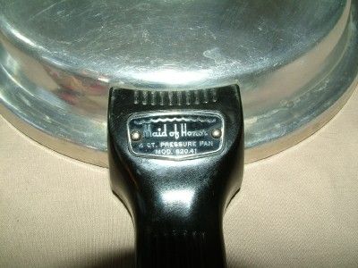    MAID OF HONOR 4 QT PRESSURE COOKER CANNER PAN VERY NICE  