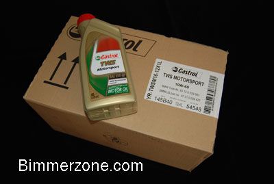 Genuine BMW Castrol TWS 10W 60 Motor Oil 12 units NEW  