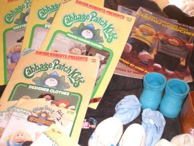 HUGE LOT CABBAGE PATCH PREEMIE KOOSAS CLOTHES SHOES SOCKS  