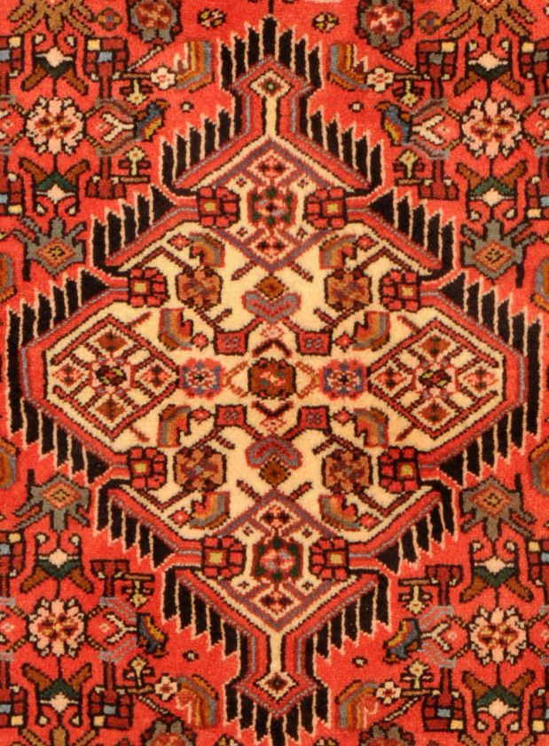 Area Rugs Handmade Persian Carpet Hamadan Wool 3 x 4  