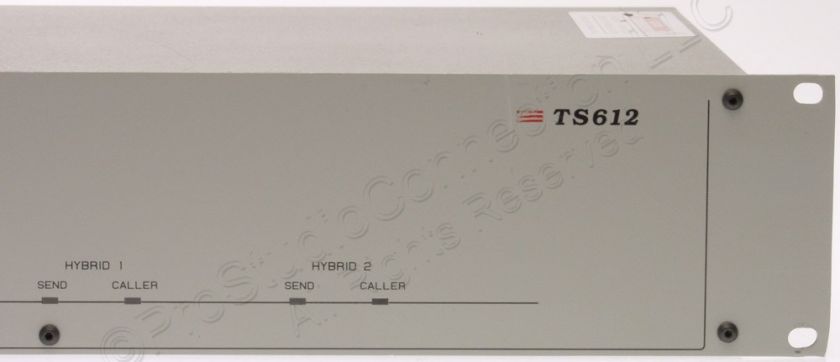 Gentner Digital Hybrid Broadcast Phone Interface TS612  