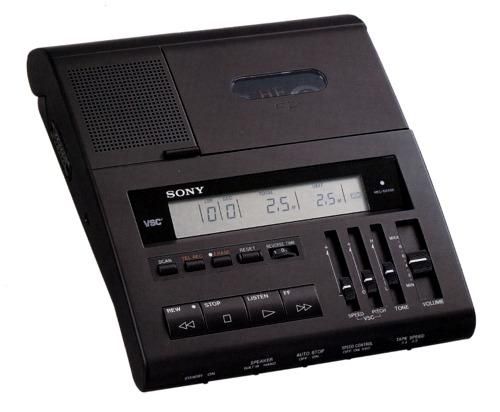 SONY BM 89 STANDARD CASSETTE TRANSCRIBER TRANSCRIPTION  