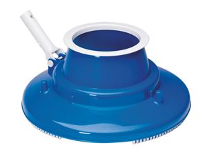 SWIMMING POOL VACUUM LEAF EATER GULPER w/ WHEELS, BRUSH  