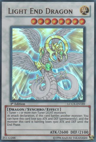 Light End Dragon Secret LCGX Near Mint  