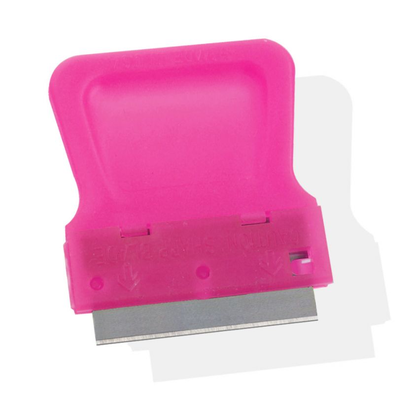 Mini Razor Blade Scraper with Replaceable Blade   Made in USA  