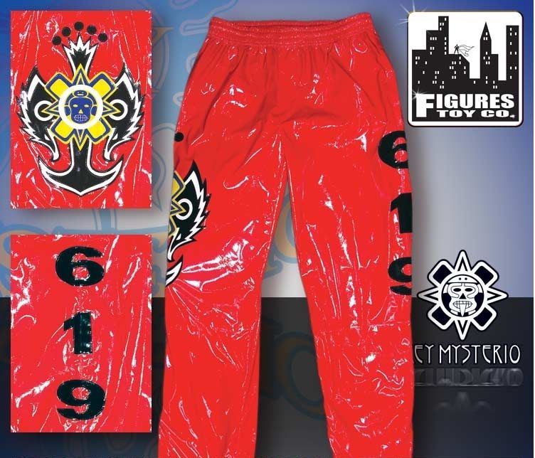 WWE Rey Mysterio Kid Size Red Replica Pants  