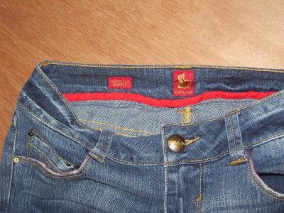 Womens Sasson Skinny leg Shuffle jeans size 4 Stretch  