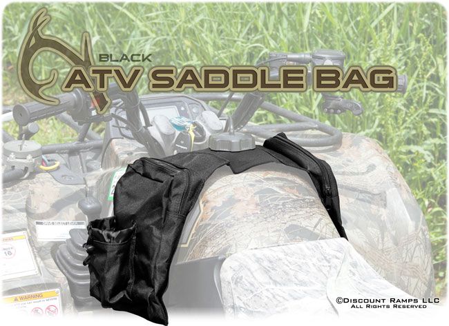 NEW WATERPROOF ATV TANK SADDLEBAG SADDLE BAG QUAD BAGS  