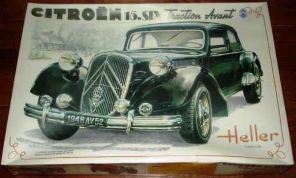 Heller 124 Citroen 15.SIX Traction Avant #763  