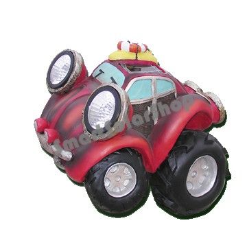 Fun Buggy Car Solar Spot Light with 2 Head LED Lights  