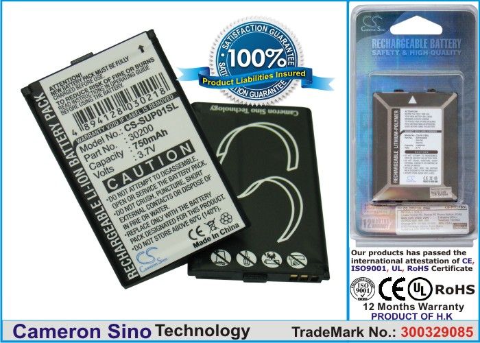 750mAh Li Ion Battery  Callaway uPro Go GPS  USA Seller  