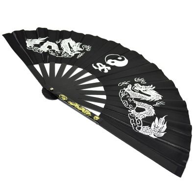 Hyem]Wushu Taichi Taiji kungfu Aluminum Fan 3colors  