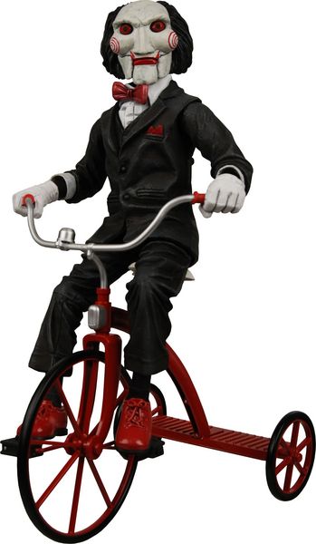 SAW 12 JIGSAW BILLY ON TRICYCLE FIGURE *NEW*  