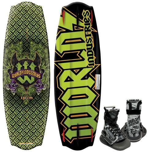   Industries DEVILS CREST Wakeboard w Binding ADULT 737826025213  