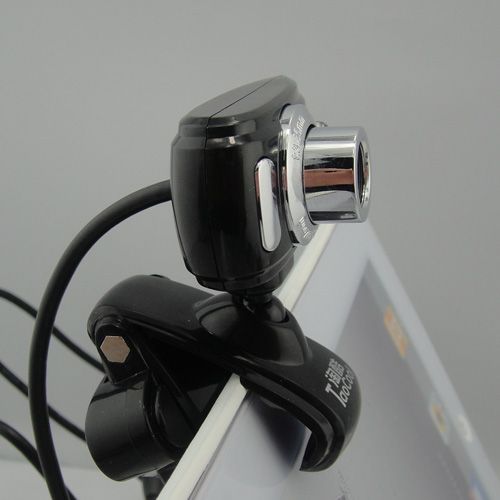 Desktop PC Laptop USB 50M Webcam Web Cam With Microphone Mic 3 LED 