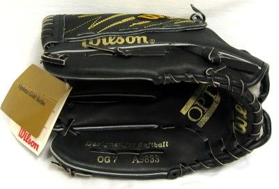 WILSON A9833 OPTIMA GOLD SERIES SOFTBALL GLOVE 13  